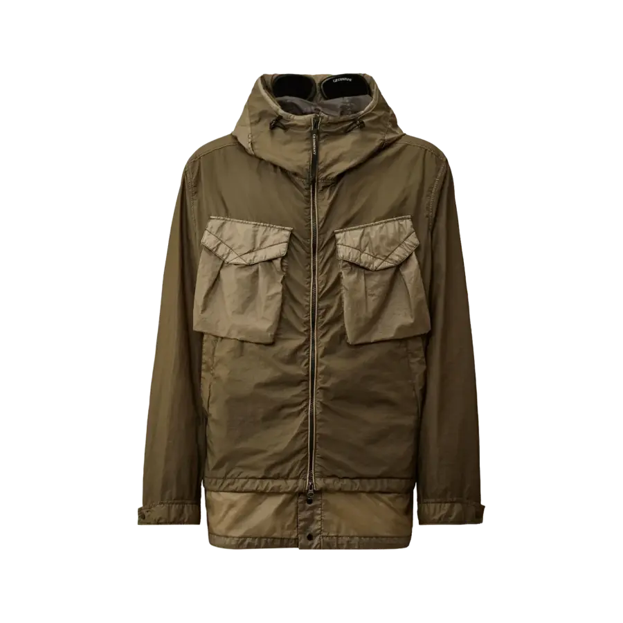 C.P. Company giacca utility verde con cappuccio